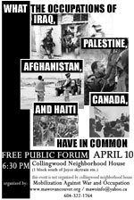 April 10th Forum