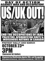 October 23rd March & Rally