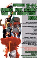 Student Week Against War and Occupation (SWAWO) 2005