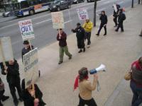 MAWO Picketers March 13, 2006