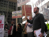 Picketers Against the Occupation of Afghanistan March 13, 2006