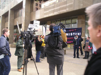 Media Outlets Covering the Action